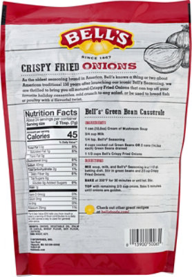 Bells All Natural Crispy Fried Onions - 6 OZ - Image 2