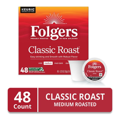 Folgers Classic Roast K-cup Coffee - 48 CT - Image 2