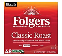 Folgers Classic Roast K-cup Coffee - 48 CT