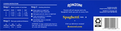 Ronzoni Pasta Spaghetti No 8 - 16 Oz - Image 6