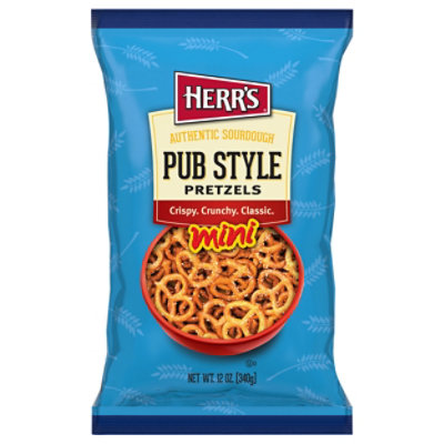 Herrs Pub Style Pretzel Mini - 12 OZ - Image 3