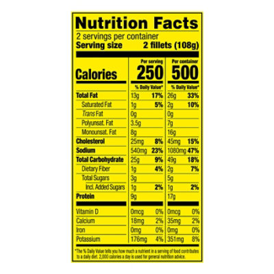 Gortons Crispy Battered Flounder - 7.6 Oz - Image 3