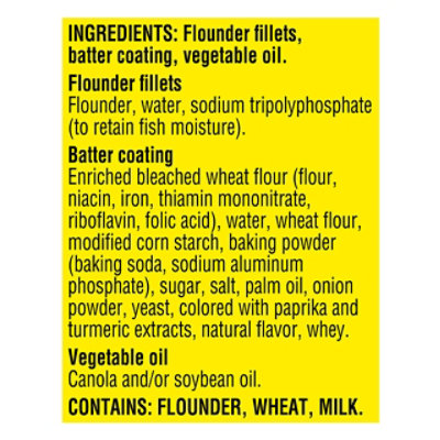 Gortons Crispy Battered Flounder - 7.6 Oz - Image 4