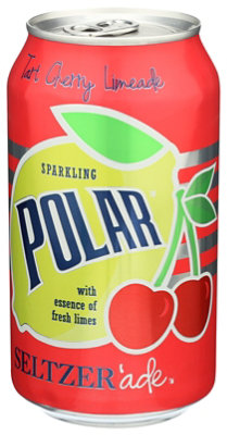 Polar Seltzer Limeade Cherry Tart - 12 FZ - Image 4