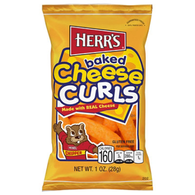 Herrs Baked Cheese Curls - 1 OZ - Image 3