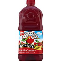 Apple & Eve Naturally Cranberry Juice Plastic Bottle - 64 FZ - Image 2