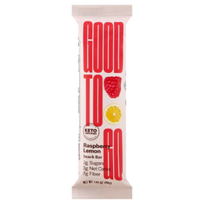 Good To Go Bar Keto Raspbry Lemon - 1.4 OZ - Safeway