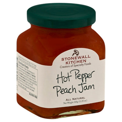 Stonewall Kitchen Hot Pepper Peach Jam - 11.25 OZ - Image 1