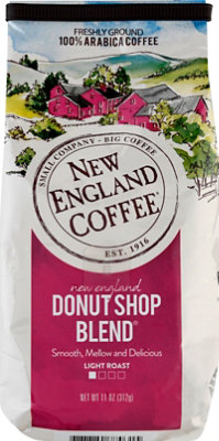 New England Coffee Donut Shop Blend Bag - 11 OZ - Image 2