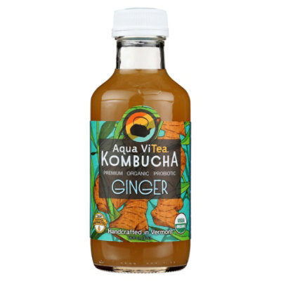 Aqua ViTea Ginger Kombucha - 16 Fl. Oz. - Image 3