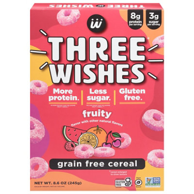Three Wishes Fruity Cereal - 8.6 Oz. - Image 2