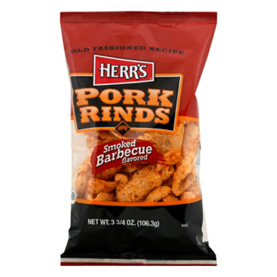 Herrs Barbeque Pork Rinds - 3.25 OZ - Image 1