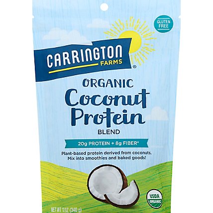 Carrington Farms Protein Blend Coconut Org - 12 OZ - Image 2