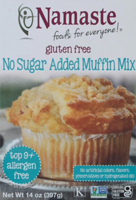 Namaste Sugar Free Muffin Mix - 14 OZ - Image 2