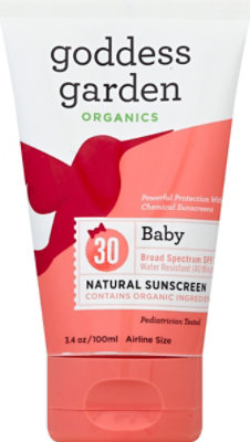 Goddess Garden Kids Natural Sunscreen Spf 30 - 3.4 FZ - Image 2