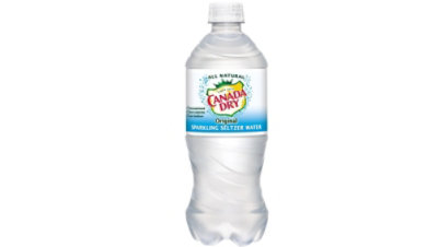 Canada Dry Original Seltzer Water - 20 FZ - Image 1