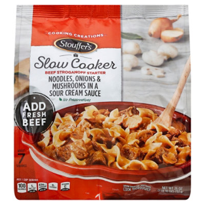 Stouffers Slow Cookers Beef Stroganoff 26 OZ Safeway