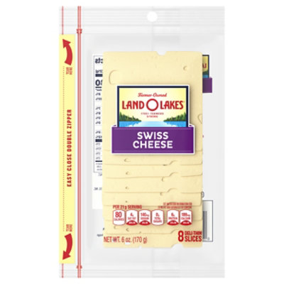 Land O Lakes Sliced Swiss Cheese - 6 Oz - Image 3