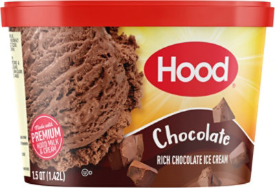 Hood Chocolate Ice Cream - 1.5 Quart - Image 6