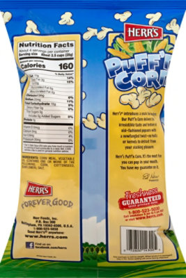 Herrs Hulless Puff N Corn Cheese Snack - 4.25 OZ - Image 5