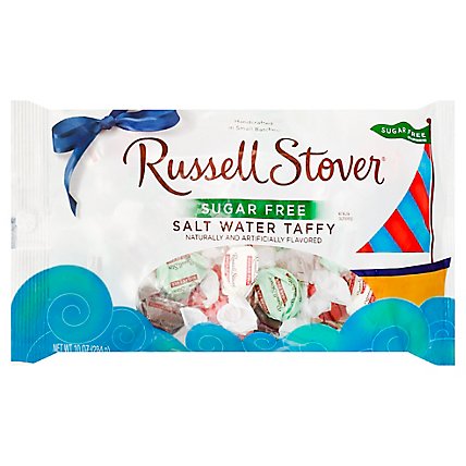Russell Stover Sugar Free Salt Water Taffy - EA - Image 1