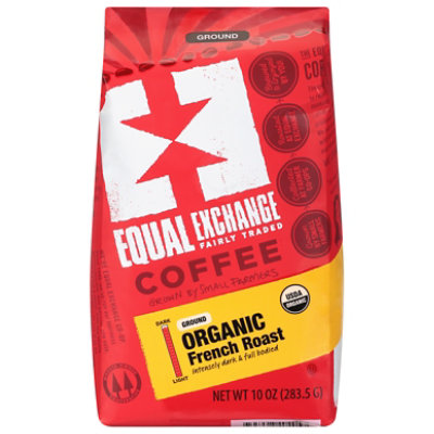 Equal Exchange Organic French Roast Drip Grind Coffee - 10 OZ - Image 3