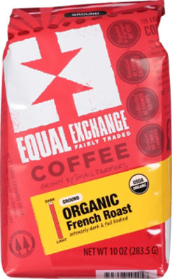 Equal Exchange Organic French Roast Drip Grind Coffee - 10 OZ - Image 2