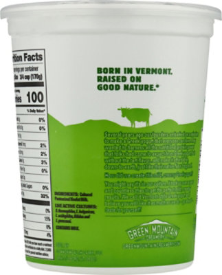 Green Mountain Creamery Plain Nonfat Greek Yogurt - 32 OZ - Image 5