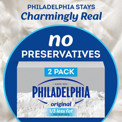 Philadelphia Reduced Fat Cream Cheese - 2-8 Oz - Image 3