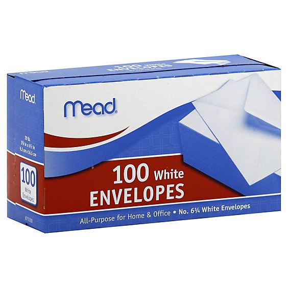 Md Pln Envelope 6.75 - 100 CT