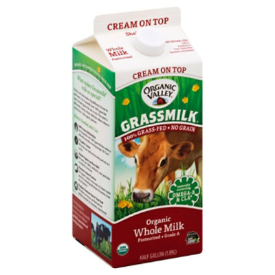 Organic Whole Milk, Cream Top