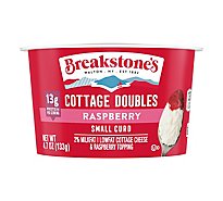 Breakstones Raspberry Lowfat Cottage Cheese Doubles - 4.7 OZ