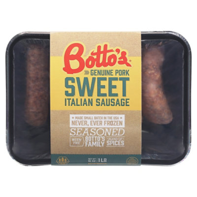 Bottos Sweet Italian Sausage - 16 OZ - Image 3