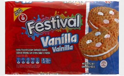 Festy Vanilla Cookies - 14.21 OZ - Image 2
