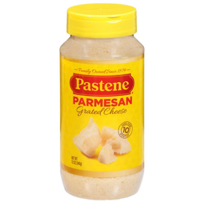 Pastene Cheese Parmesan Grated - 12 OZ - Image 3