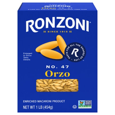 Ronzoni Pasta Orzo - 16 Oz - Image 3