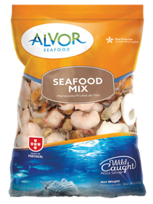 ALVOR Seafood Mix - 16 Oz - Image 1