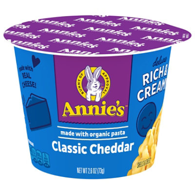 Annies Deluxe Rich & Creamy Shells & Classic Cheddar Microcup - 2.6 OZ - Image 3