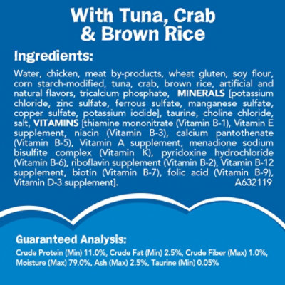 Purina Friskies Ocean Favorites Tuna & Crab Cat Food - 5.5 OZ - Image 5