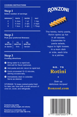 Ronzoni Rotini - 16 OZ - Image 6