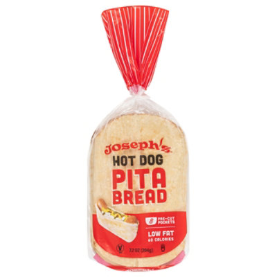 Joseph's Hot Dog Pita Bread - 7.2 Oz - Image 3