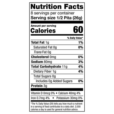 Joseph's Hot Dog Pita Bread - 7.2 Oz - Image 3