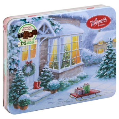 Whitmans Holiday Cheer Tin - 10 OZ - Image 1