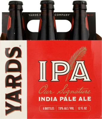 Yards Ipa 6 Count Long Neck Bottles - 6-12 FZ - Image 4