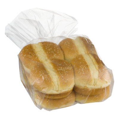Seeded Gold Hamburger Bun - 18 OZ