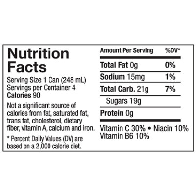 Izze Fortified Sparkling Clementine Juice - 4-8.4 FZ - Image 3