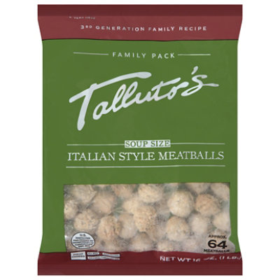 Talluto Italian Soup Sized Meatbal - 16 OZ - Image 3