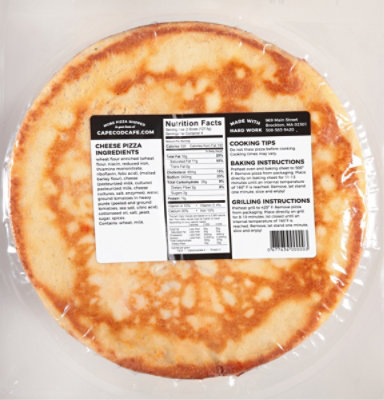 Cape Cod Cafe Cheese Pizza - 17 OZ - Image 6