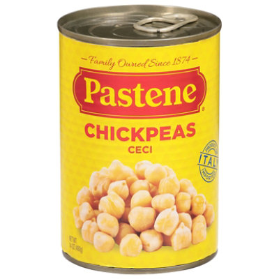 Pastene Chickpeas Ceci Cotti Imported - 14 Oz - Image 3