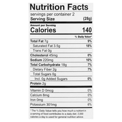 The Good Crisp Potato Chips Sour Cream & Onion - 1.6 Oz - Image 3